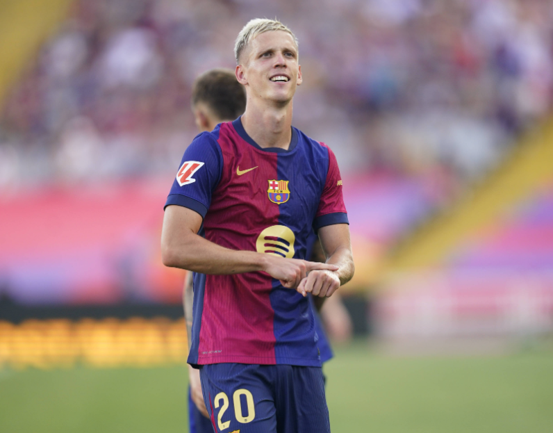 奧爾莫因傷無緣國(guó)家德比 現(xiàn)場(chǎng)助陣巴薩B隊(duì)展溫情